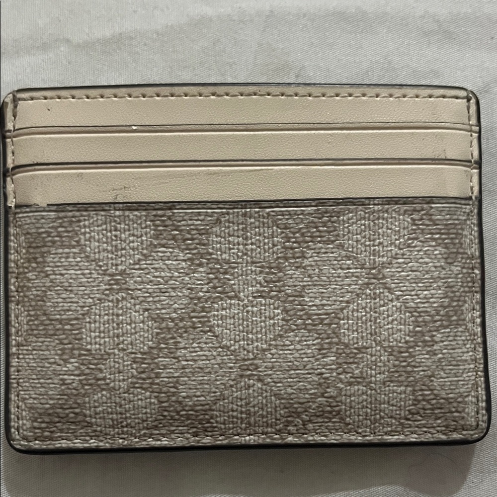 Kate Spade Cream and Gray Card Holder - Picture 2 of 3